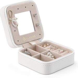 Vlando  white Travel Jewelry Box Macarons SeriesMII NWOT
